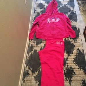 Gap sweat suit jogging suit pink xxl 2x